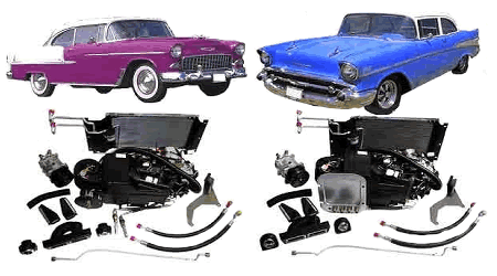 The Elite Series of complete climate control systems  For The 1955 to 1957 Chevrolet  Passenger Car ..