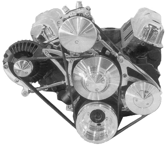 Chrysler 318-340-360 C.I. Serpentine Kit