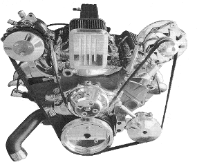 Small Block Chevrolet Top Mount Vortec Billet