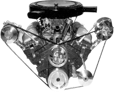 348-409 Side Billet Aluminum Mount Brackets