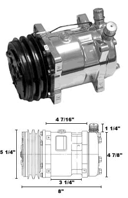 Compressors Offered In Three Finishes & Three Belt Configurations
