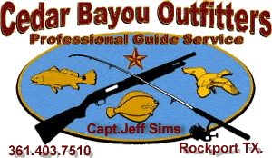 Enjoy the Finest South Texas Fishing, Hunting and Kayaking Available Anywhere in the Texas Coastal Bend Area with a Professional Fishing and Hunting Guide - Capt. Jeff Sims.